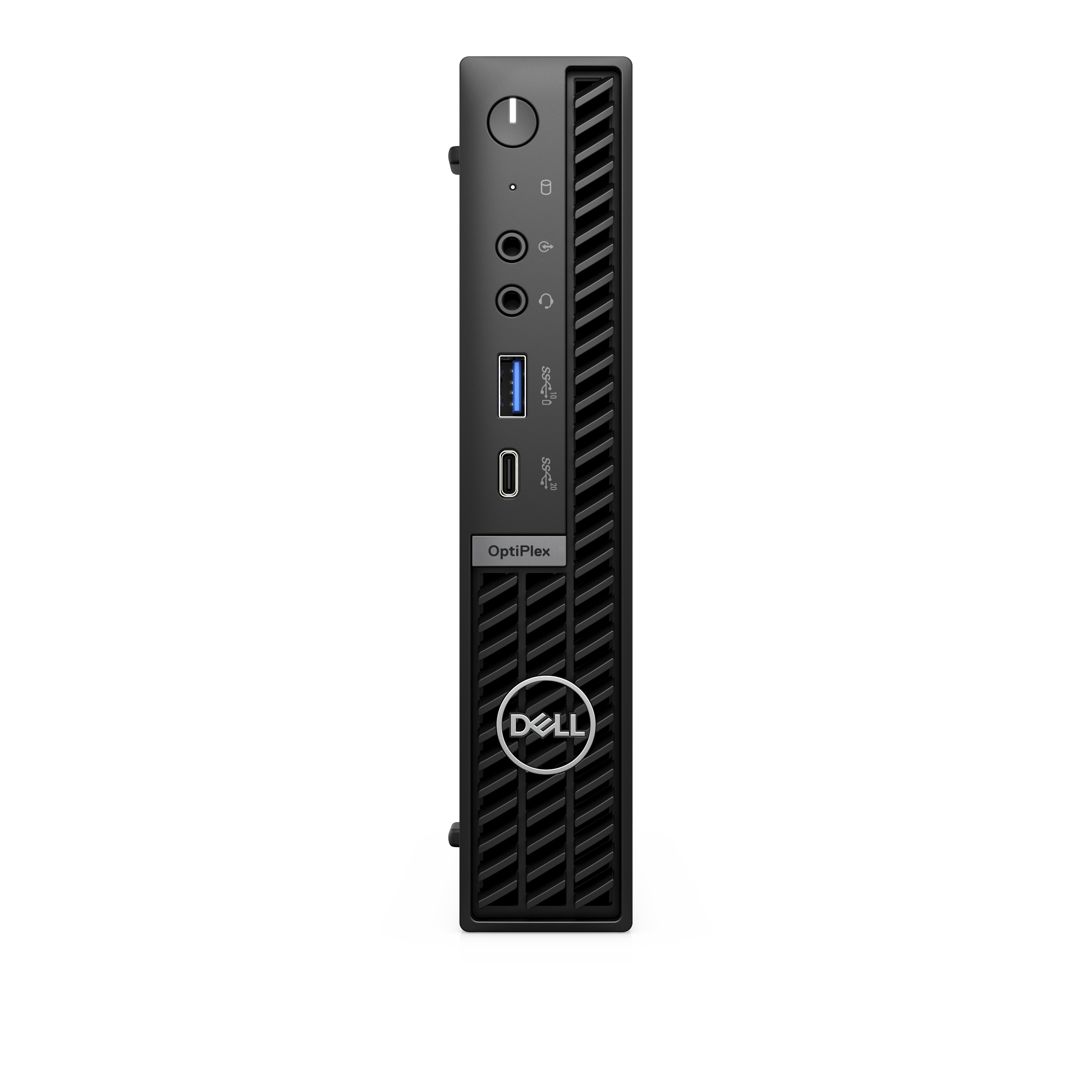 Vista frontale del DELL OptiPlex 7020 Micro – Mini PC con Intel Core i7-14700T, porte USB, jack audio e design compatto per massima efficienza. Vista frontale del DELL OptiPlex 7020 Micro – Mini PC con Intel Core i7-14700T, porte USB, jack audio e design compatto per massima efficienza.